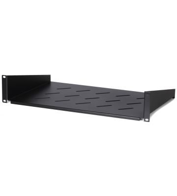 2U legbord voor patchkast, 19inch, 300mm diepte, Max. 15-25Kg.