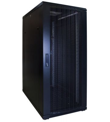 27U patchkast met geperforeerde deur 600x1000x1400mm (BxDxH)