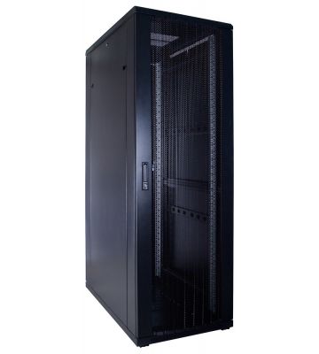 37U patchkast met geperforeerde deur 600x1000x1800mm (BxDxH)