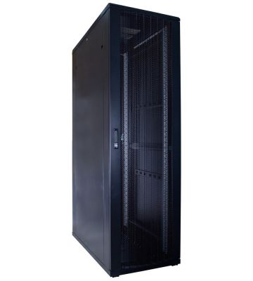 42U patchkast met geperforeerde deur 600x1200x2000mm (BxDxH)