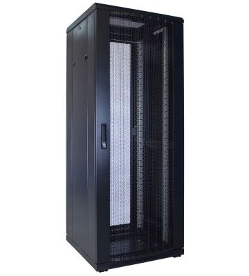 32U patchkast met geperforeerde deur 600x600x1600mm (BxDxH)