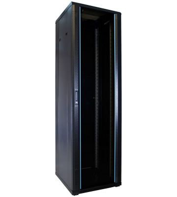 42U patchkast met glazen deur 600x600x2000mm (BxDxH)