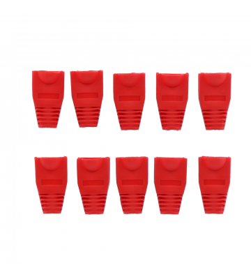 Tule rood RJ45 10 stuks