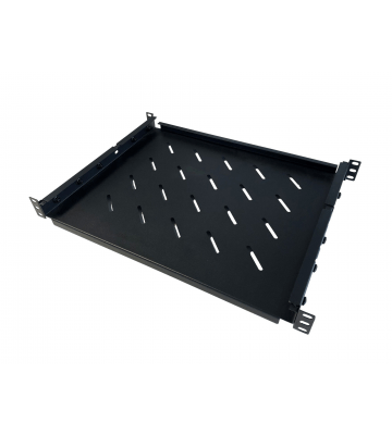 Verstelbaar legbord voor 650mm tot 890mm diepe patchkasten - 1U
