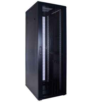 37U patchkast met geperforeerde deur 600x800x1800mm (BxDxH)