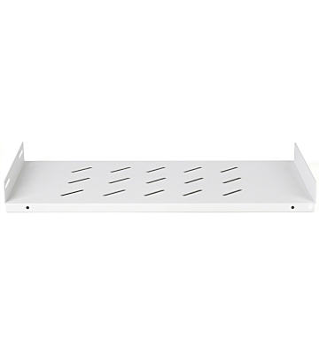 Legbord voor 450mm diepe wand patchkast - 1U wit
