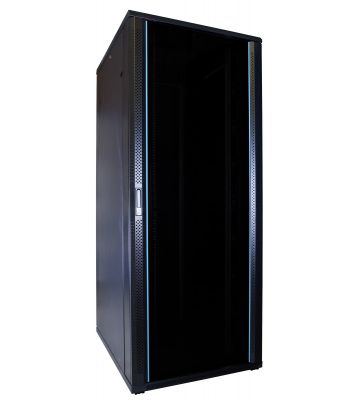 47U Patchkast - 19'' met glazen voordeur, (BxDxH) 600x800x2200mm