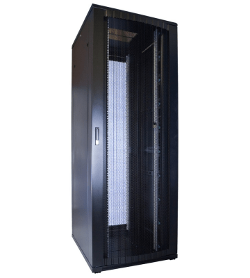 47U patchkast met geperforeerde deur 800x1000x2200mm (BxDxH)