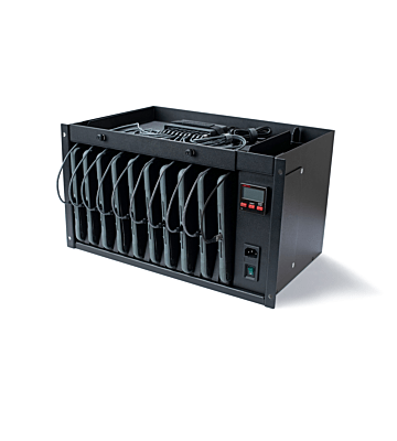 19 inch laptopkast met scalergy-tab voor 10 devices tot 11 inch  