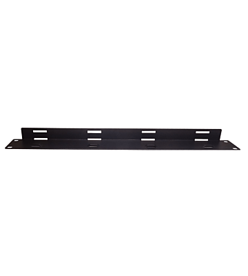 19 inch rail met klittenband - 1U