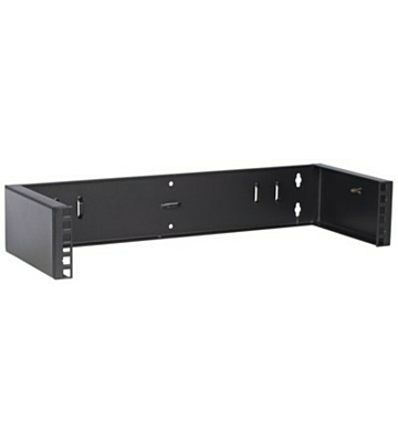 2U wall mount bracket zonder scharnieren 520x180x120mm (BxDxH)