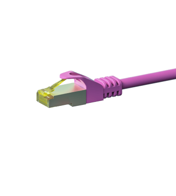 Cat7 S/FTP (PIMF) patchkabel 2m roze