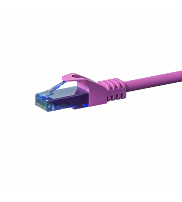 UTP CAT6a patchkabel 3m roze - 100% koper