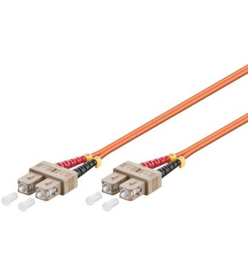 Multimode patchkabel SC-SC 1m, duplex 50/125 OM2