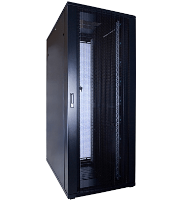 42U patchkast met geperforeerde deur 800x1200x2000mm (BxDxH)