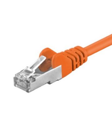 CAT5e FTP patchkabel 0,50m oranje 