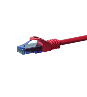 UTP CAT6a patchkabel 2m rood - 100% koper