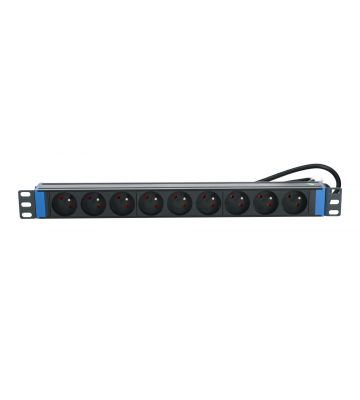 19 inch 9 voudige stekkerdoos - Penaarde