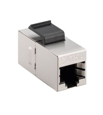 CAT5e STP Keystone Connector Grijs - RJ45