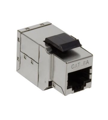 CAT6a STP Keystone Connector Grijs - RJ45