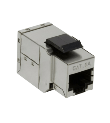 CAT6a STP Keystone Connector Grijs - RJ45