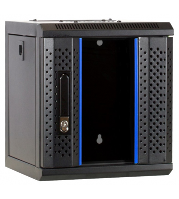 10 inch 4U patchkast met glazen deur 312x310x264mm (BxDxH)