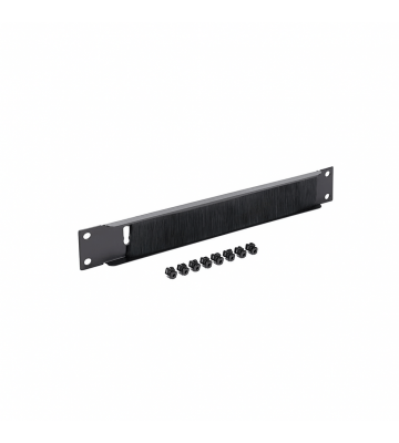 1U 10 inch kabelinvoer met borstel