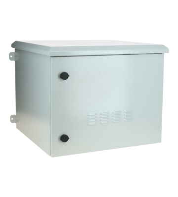 9U outdoor patchkast voor wandmontage IP55 - 600x600x500mm (BxDxH)
