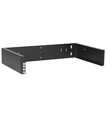 2U wall mount bracket zonder scharnieren 520x300x120mm (BxDxH)