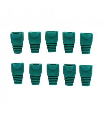 Tule Groen RJ45 10 stuks