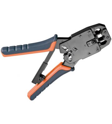 RJ45 netwerk kabel Crimp met kabelschaar 2-set Toolkit