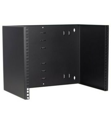 8U Wall mount 19" bracket voor patchkast, zonder scharnieren, (BxDxH): 520x 30.6 x 385mm