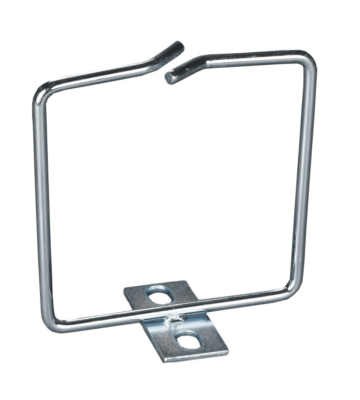 19 inch Kabelmanagement ring 80 x 80, roestvrij