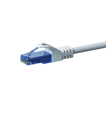 UTP CAT6a patchkabel 5m wit - 100% koper