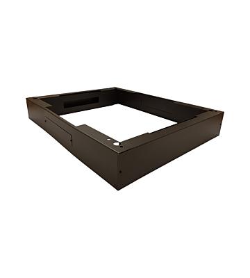 Sokkel voor 19 inch patchkasten 600x800x150mm (BxDxH)