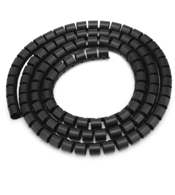 Kabel Organizer Spiraalband 20m – Plastic Kabelmanagement