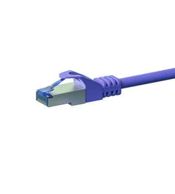CAT6a S/FTP (PIMF) patchkabel 5m paars