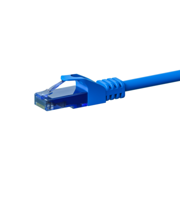 UTP CAT6a patchkabel 50m blauw - 100% koper