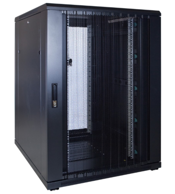 22U patchkast met geperforeerde deur 800x1200x1200mm (BxDxH)