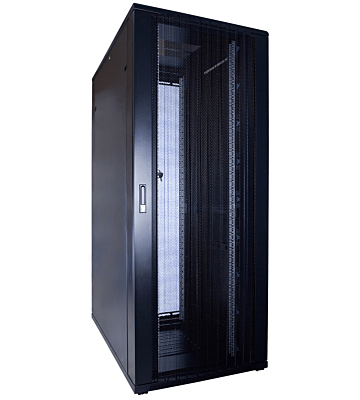 42U patchkast met geperforeerde deur 800x1200x2000mm (BxDxH)