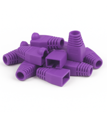 DANICOM RJ45 Kabeltule Paars - 10 stuks