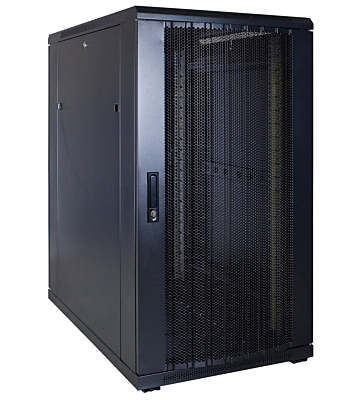 22U patchkast met geperforeerde deur 600x1200x1200mm (BxDxH)