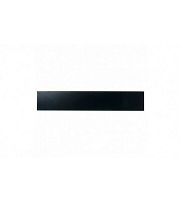Toolless 19 inch plastic blindplaat - 2U 