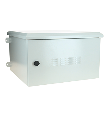 6U outdoor wandkast IP55 - 600x600x368mm (BxDxH)