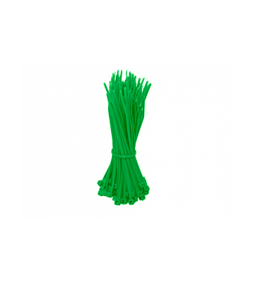 Kabelbinders 140mm groen - 100 stuks