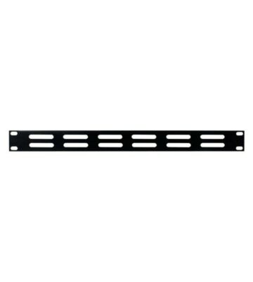 19 inch geperforeerd blindplaat - 1U 