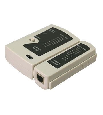 LAN en Telefoon Kabel Tester RJ45-RJ11