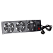 Fan met 3 ventilatoren voor tussen de 19 inch stijlen - 3U