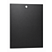 9U zijpaneel voor 10" serverkasten - 450mm diep met slot