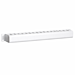 1U rangeerpaneel - kabelhouder 19 inch, wit
